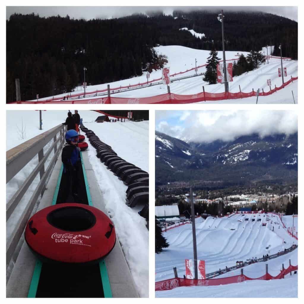 tubing in Whistler