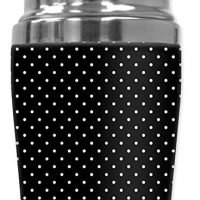 Cocktail Shaker with Insulated Wetsuit Cover, 16 oz, Black