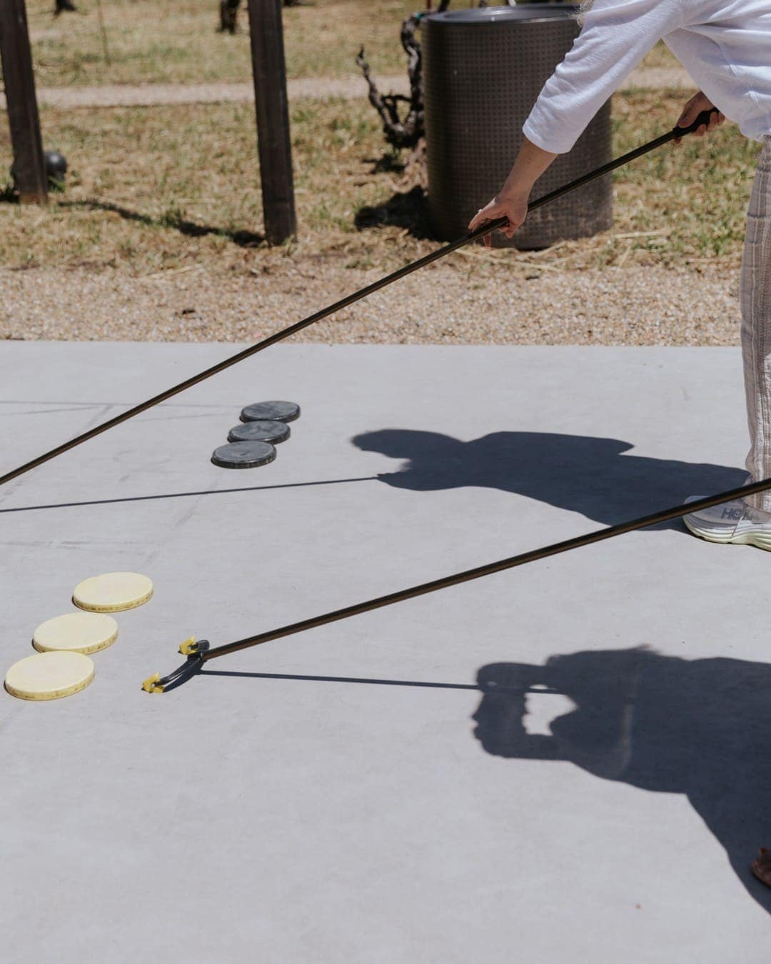 abbot’s passage winery & mercantile shuffleboard