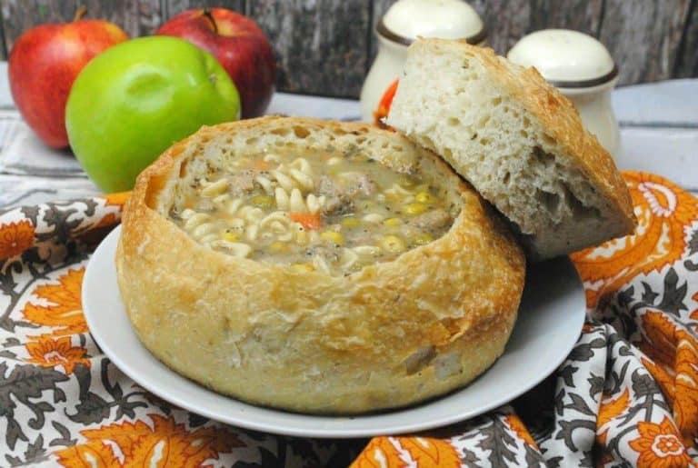 apple turkey soup