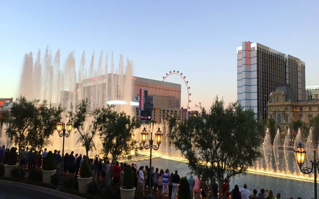 Bellagio Fountain in Las Vegas