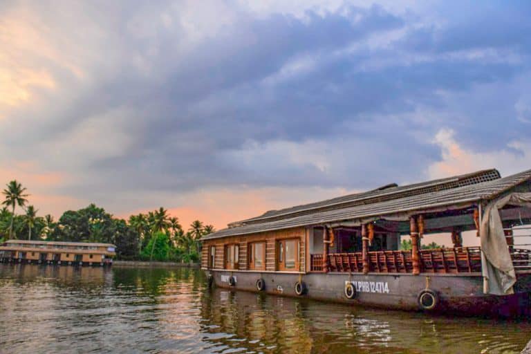 Boathouse in Alleppey