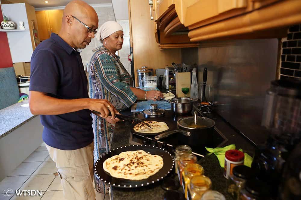 WTSDN on a Cape Malay cooking lesson in Bo Kaap, Cape Town.