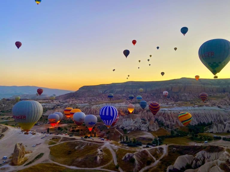 Hot Air Ballons in Cappadocia