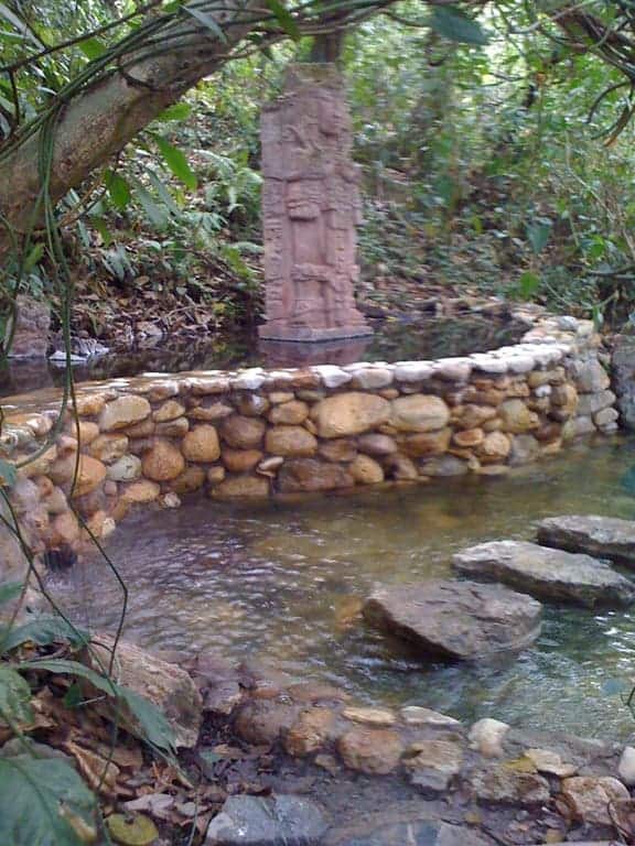 Hot springs in Copan Honduras