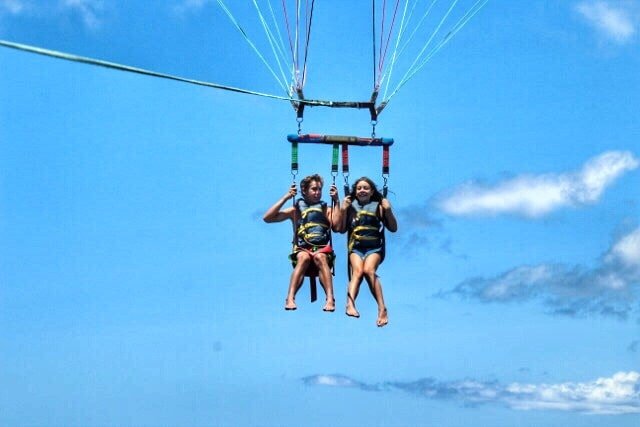 Parasailing in Waikiki