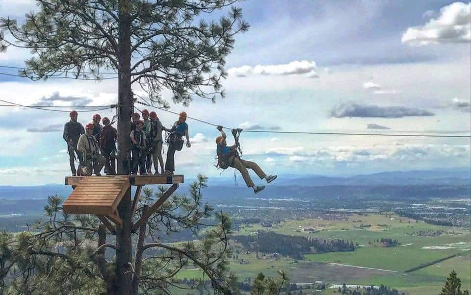 MicaMoon Spokane zipline