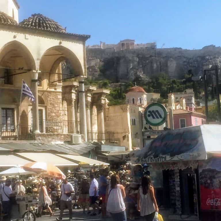 4-Day Athens Itinerary to See it All 96 Monastiraki flee market in Athens Greece