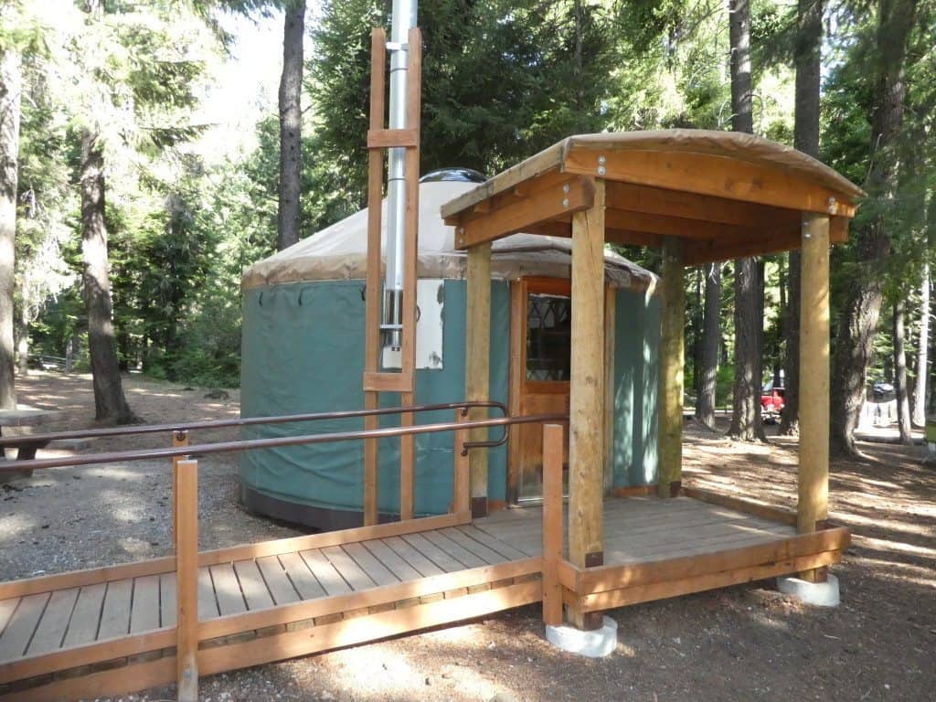 Suttle Lake Yurt - suttle lake camping