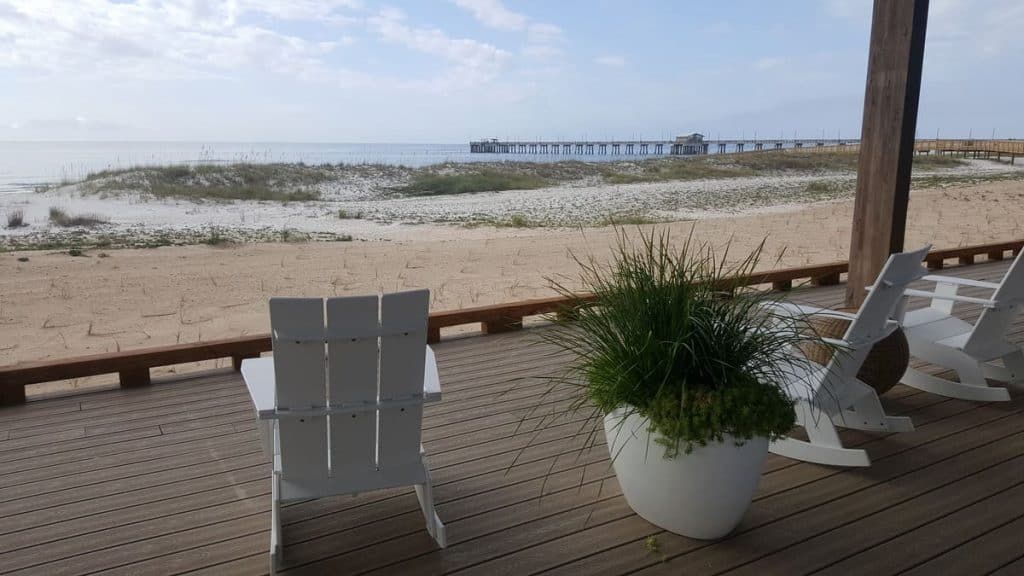 View from The Lodge at Gulf State Park