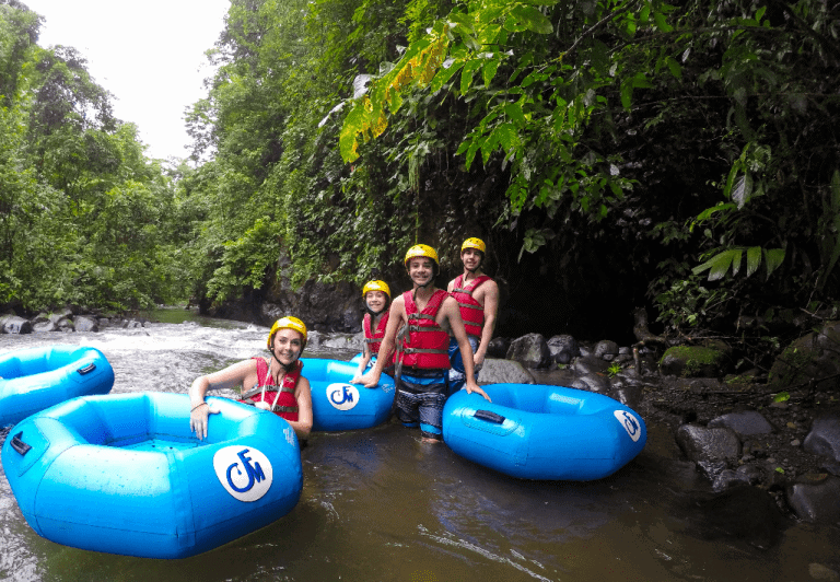Top 5 Family Adventures for Parents with Teenagers 80 White Water Tubing in La Fortuna with Go Adventure Arenal Park